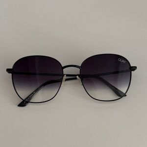 Quay Australia Black Gradient Sunglasses